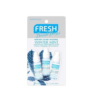 Fresh Breath Drops Winter Mint