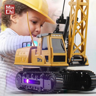✨11.11 Flash Sale✨ Original Remote Control Crane 12 Channel Battery Powered Radio Control Construction Crane with Lights & Sound New Arrival Dropshipping
