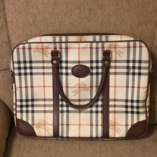 Burberry laptop bag.