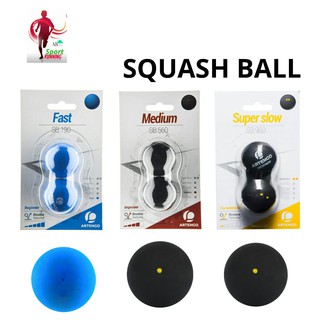 Squash BALL - INDOOR Tennis Sport BALL - SQUASH BALL TWIN PACK