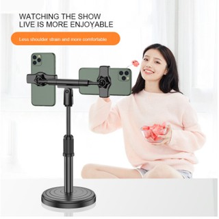 Double Headed Mobile Phone Stand Multifunctional Cellphone Holder Stand 2 Cellphone Holder
