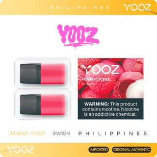 YOOZ Pods Original Genuine Yummy Lychee Pods 2x2ml - 3% [𝐏𝐑𝐎𝐌𝐎 :Buy 2 boxes, get 1 YOOZ Mini device]
