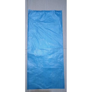 PLASTIC BLUISH ICE BAG 5KG 100 pcs 11X24X0.001 MAKAPAL MATIBAY BIODEGRADABLE
