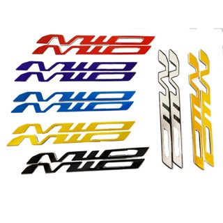 Motorcycle(one pair) sticker emblem for mio Aluminum alloy cool FOR LUISONE