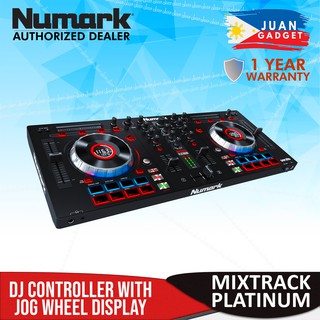Numark Mixtrack Platinum 4-channel DJ Controller With 4-deck Layering and Hi-Res Display