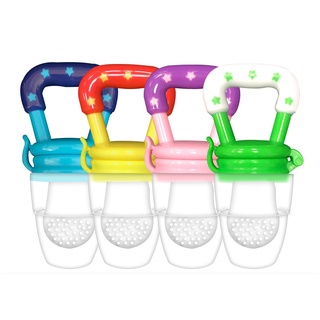 America Baby Pacifier Fresh Food Fruit Nibble Feeder Nipple with Color Option Sold by Each Feeding