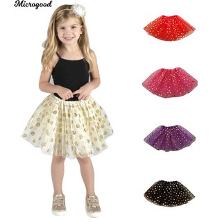 COD!!! Kids Girls Round Paillette Princess Dancewear Ballet Dance Party Tutu Skirt (1)