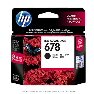 HP 678 Black/Tri-color Original Ink Advantage Cartridge (1)