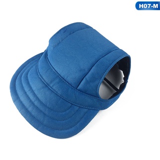 Pet cap, dog outdoor baseball cap, customizable LOGO canvas hat, Corgi, sunscreen hat (3)