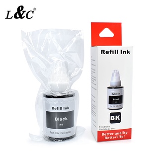 L&C Refill Canon 790 Ink Black Dye Ink For Printer Pixma E3370 Mg2570S Mp237 Ip2770 G1000 135ML
