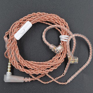 KZ mm Gold-plated B/C Pin Earphone Cable for KZ-ZST/ES4 KZ-ZSN with Mic