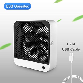 Electric Portable Fan USB rechargable . mini air cooling fan conditioner desk table usb charging