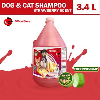 Dog & Cat Shampoo made Neem tree & Madre de cacao (Strawberry)
