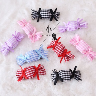 Multicolor Sweet Edge Clip lolita Hairpin Bowknot Daily Double Side Clip Cute