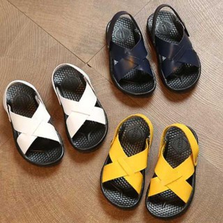 ₪MyBaby Summer Baby Kids Boys Girls Breathable Sandals Casual Beach Shoes (1)