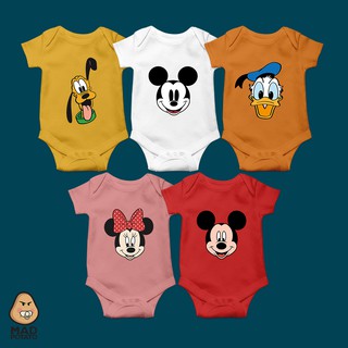 MAD POTATO Mickey Mouse Minnie Mouse Family Terno Matching Shirts Family Set
