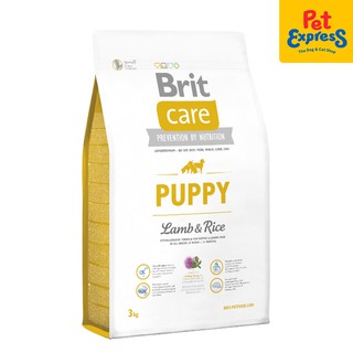 Brit Care Puppy Lamb and Rice Dry Dog Food 3kg