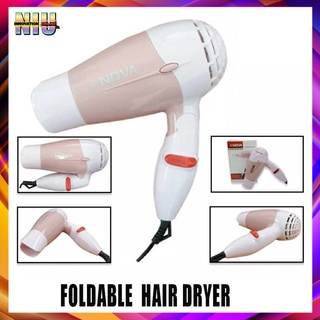 NV662 Foldable Mini Travel Hair Dryer Compact Blower