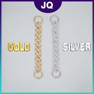 [TOP2] Gold and Sliver Chain Jibbitz for Crocs Pins for shoes