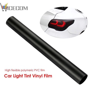 ●Nice_Matt Black Automobile Car Lamp Headlight Taillight Tint Vinyl Film Sticker Sheet●