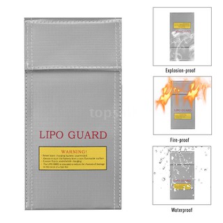 Lipo Safe Bag Fireproof Explosion-proof Battery Guard Bag Pouch for Charge & Storage High Temperatur