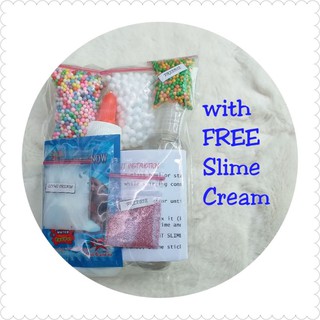 OLAF's FROZEN CLOUD Slime Kit with Instruction DIY Party Giveaway Gift Set