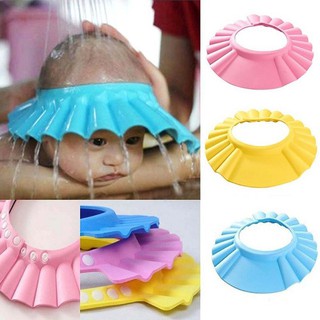 Baby Shampoo Shower Bath Protection Soft Cap Hat baby Shower Cap