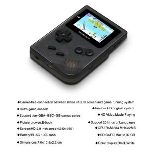 Nintendo Game Mini Handheld RETRO GAME GBA Game Console (9)