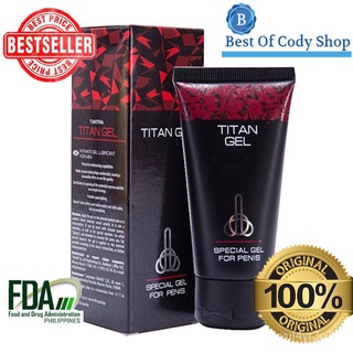 2 in1 with FREE Sexual product For MEN - 100% Authentic (Original) Best Of Cody 's TITAN Gel Men In