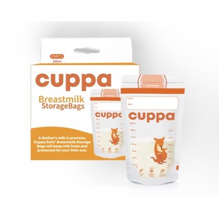 cuppa Breastmilk Storage Bags 25 pcs 200ml standup pouch