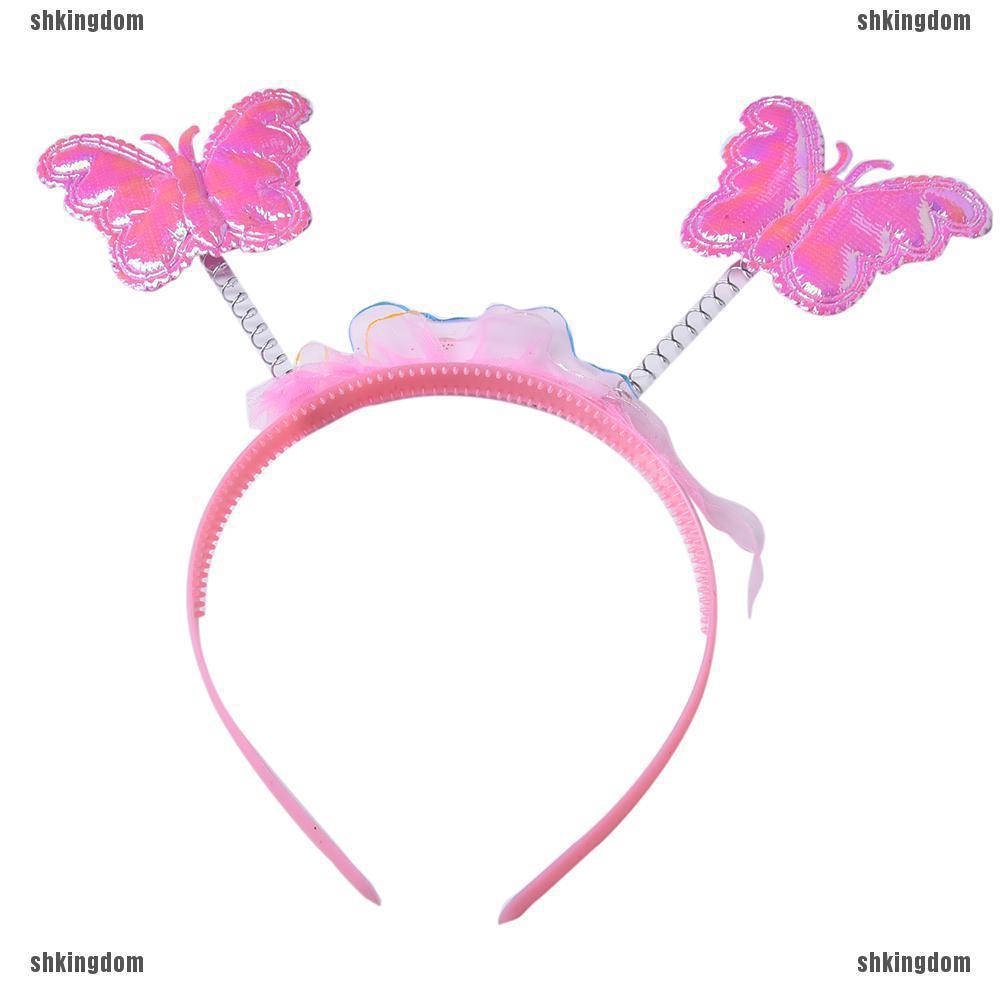 Fairy Costume Butterfly Party Wings Wand Princess Headband