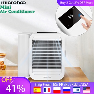 【Boutique】Xiaomi Microhoo 3 In 1 Air Conditioner Water Cooling Energy Saving Fan Touch Screen Timing