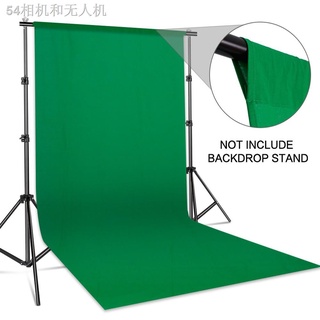 △【COD】10*10Ft Photography Backdrop Smooth Muslin Cotton Green screen for online streaming Chromakey