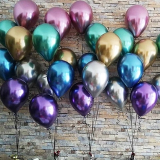20Pcs 10inch Metal Latex Balloons Wedding Decorations Matte Helium Globos Birthday Party Decoration Adult