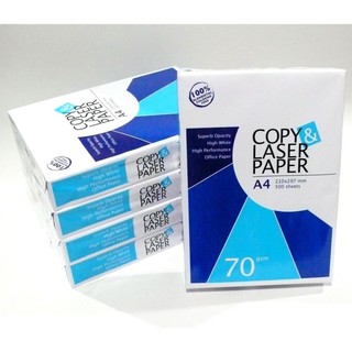 BOND PAPER A4 SIZE COPY AND LASER 70GSM (500SHEETS)