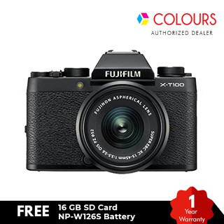 Fujifilm X-T100 Mirrorless Digital Camera with 15-45mm Kit
