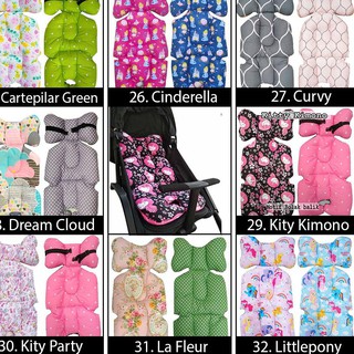 "SBD.25Ag21A" Universal Baby STROLLER Pads STROLLER spad carseat Akachan seat pad borny liner pr