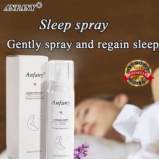 ✚◕♘ANFANY Sleep spray,Sleep aid spray Relieve Stress and Anxiety Help improve Sleep Make you sleep w
