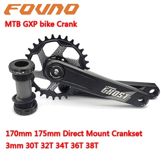For SRAM GXP Crankset 170/175mm MTB GXP Crankset With Chainring 32T 34T 36T 38T With Bottom Bracket For SRAM SHIMANO 8S 9S 10S 11S