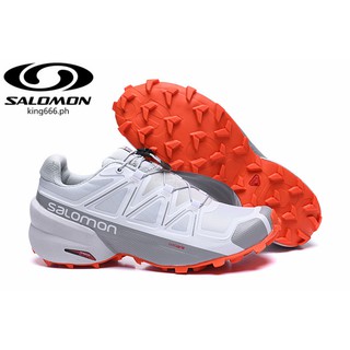 【100%Original】 Salomon/solomon Speed Cross 5 Outdoor Professional Hiking sport Shoes white 40-46 (1)