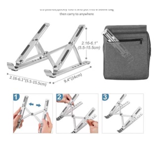 Plastic adjustable laptop stand foldable portable laptop MacBook stand (5)