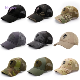 BBYTER Camouflage baseball cap military fan tactical cap outdoor sun hat Velcro cap