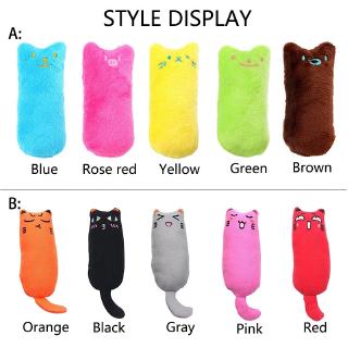 2 Style Catnip Pets Cat Pillow Toy Teeth Grinding Claws Pet Funny Toys Plush Pet Catnip ToyS (2)