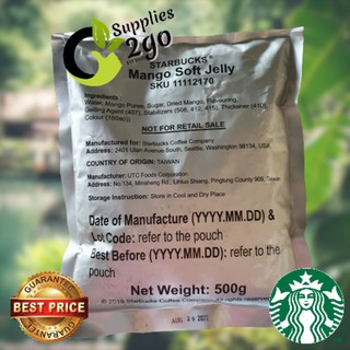 Starbucks Mango Soft Jelly 500g