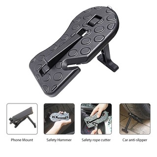 ✿Multifunction Foldable Car Door Hook Pedals Vehicle Rooftop Roof Rack Assistance Door Step For Car SUV (3)