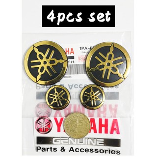 Motorcycle 4pcs-1set emblem yamaha