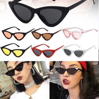 Hip-Hop Small Cat Eye Sunglasses Women With Retro Style Shades