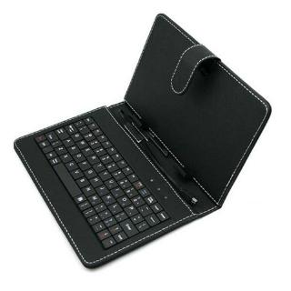 ❤❤❤Black PU+PC leather Case cover + Built-in Keyboard for 10.1 Inch Tablet Yuntab phht❤❤❤ (2)