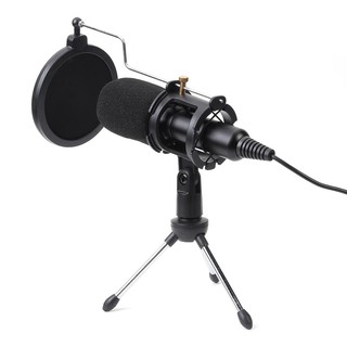 Cod-ch USB Microphone Wired Condenser Microphone Studio Mic with Stand Tripod for PC