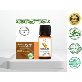 Tangerine Essential Oil (100% Pure - Undiluted - Organic - Cosmetics/Therapeutic Grade)